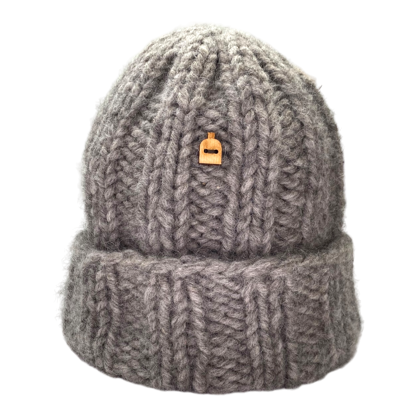 Myssyfarmi muffi beanie, melange grey | onesize