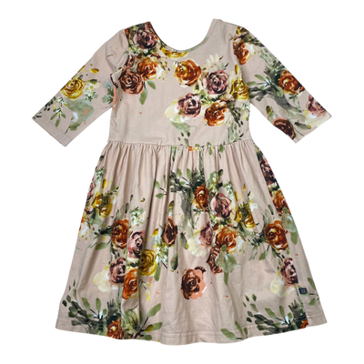 Kaiko dress, rose yard | 122/128cm