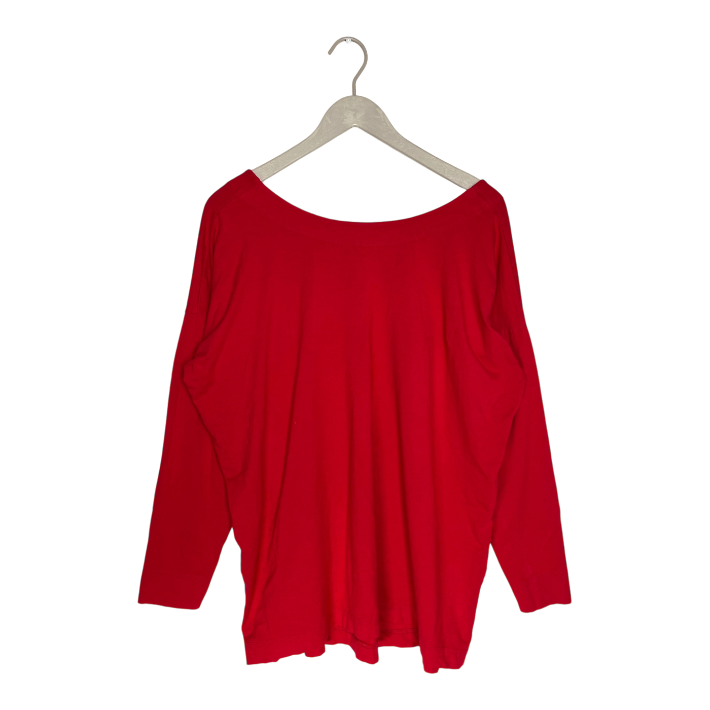 Ommellinen long sleeve shirt, red | woman onesize