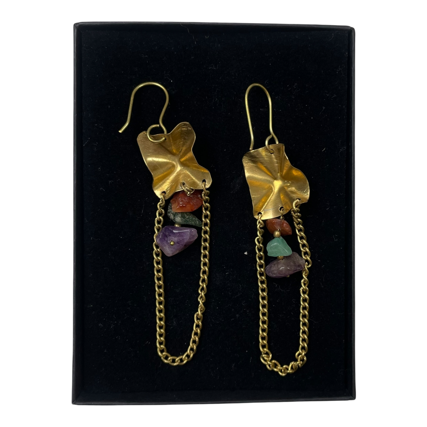 Kaiko Fiona earrings, stones