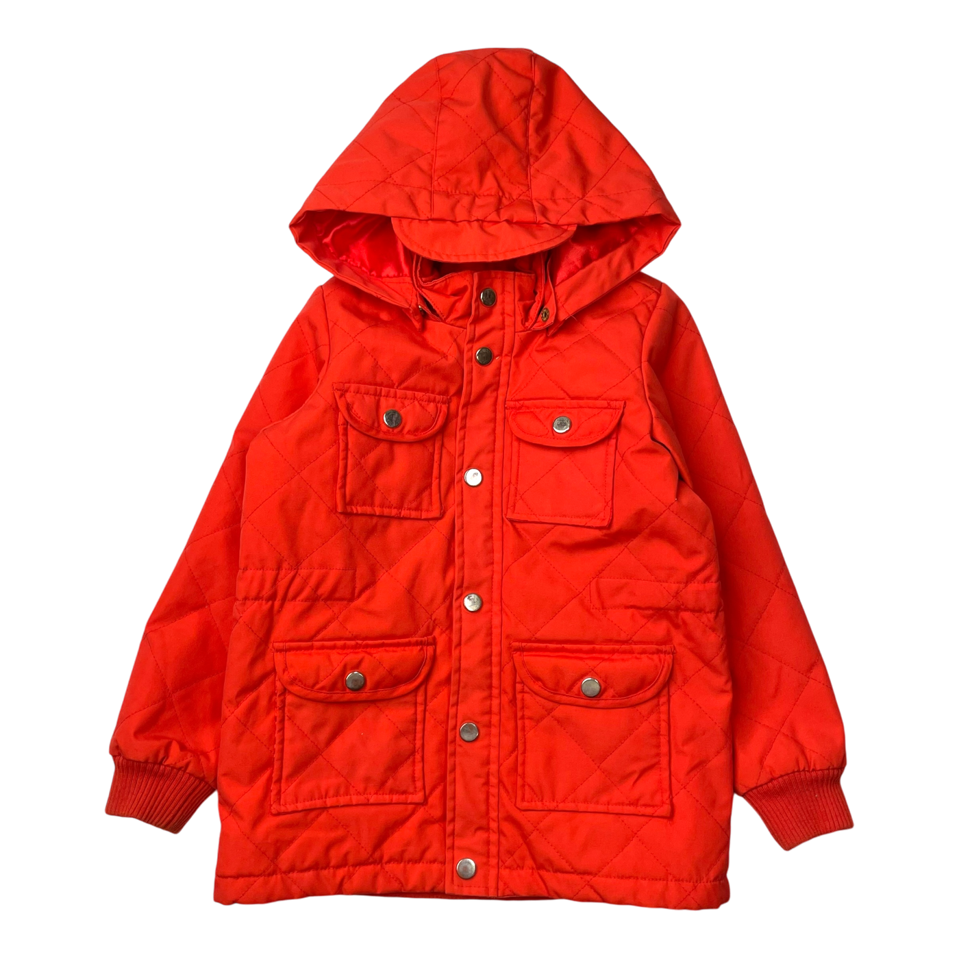 Mini Rodini quilted jacket, red | 116/122cm