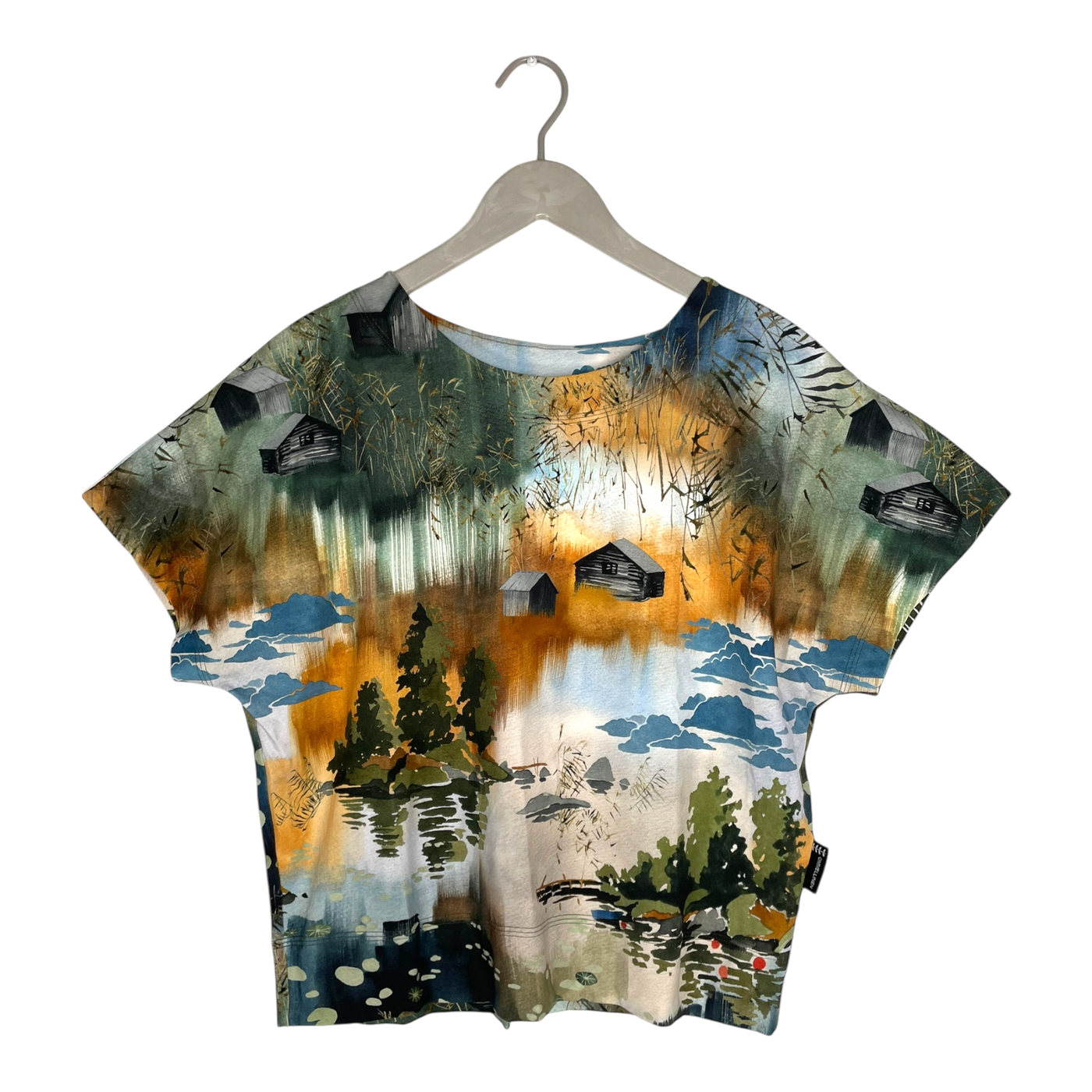 Ommellinen t-shirt, lake view | woman M