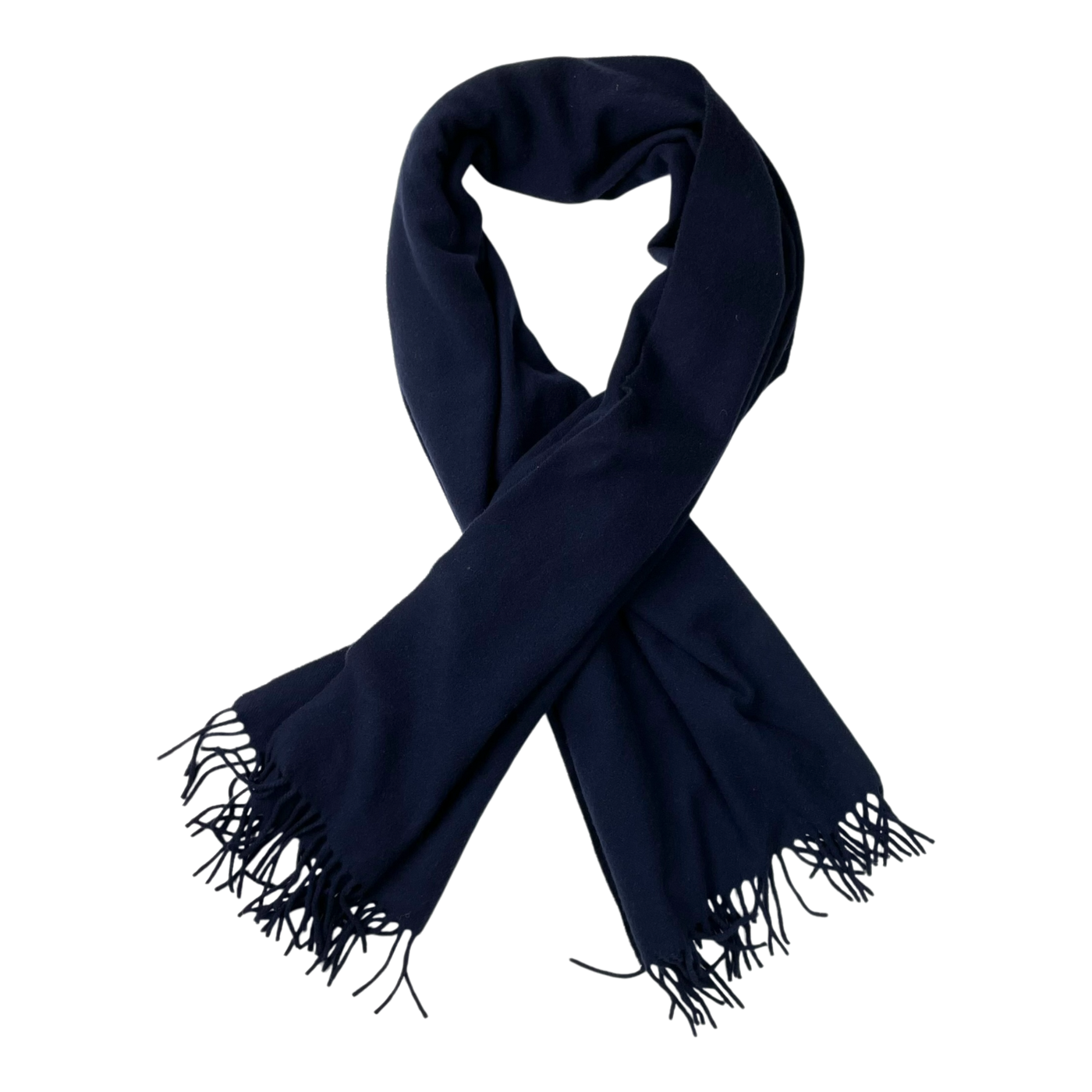 Joutsen wool scarf, midnight blue