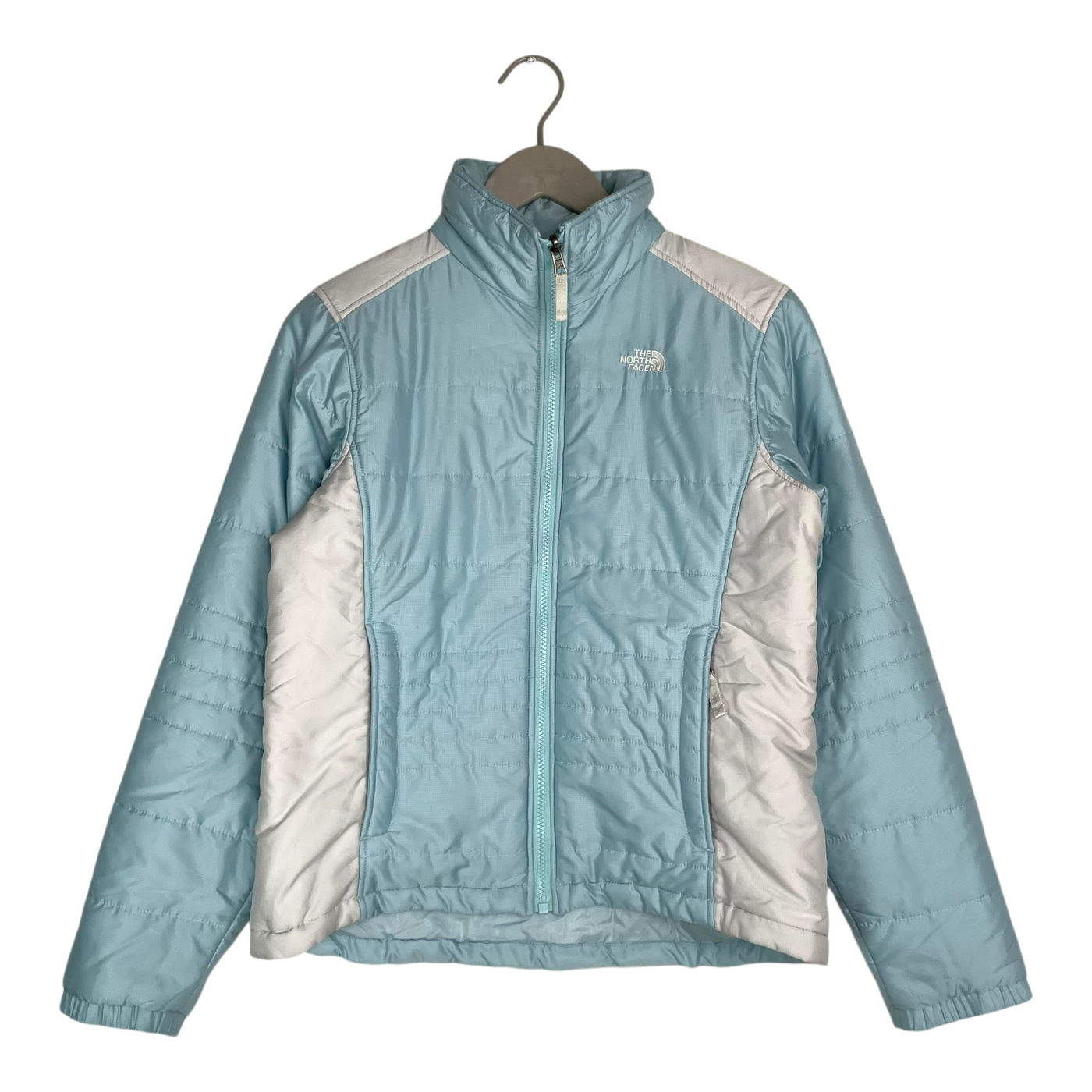 The North Face lightweight padded jacket, baby blue | woman M