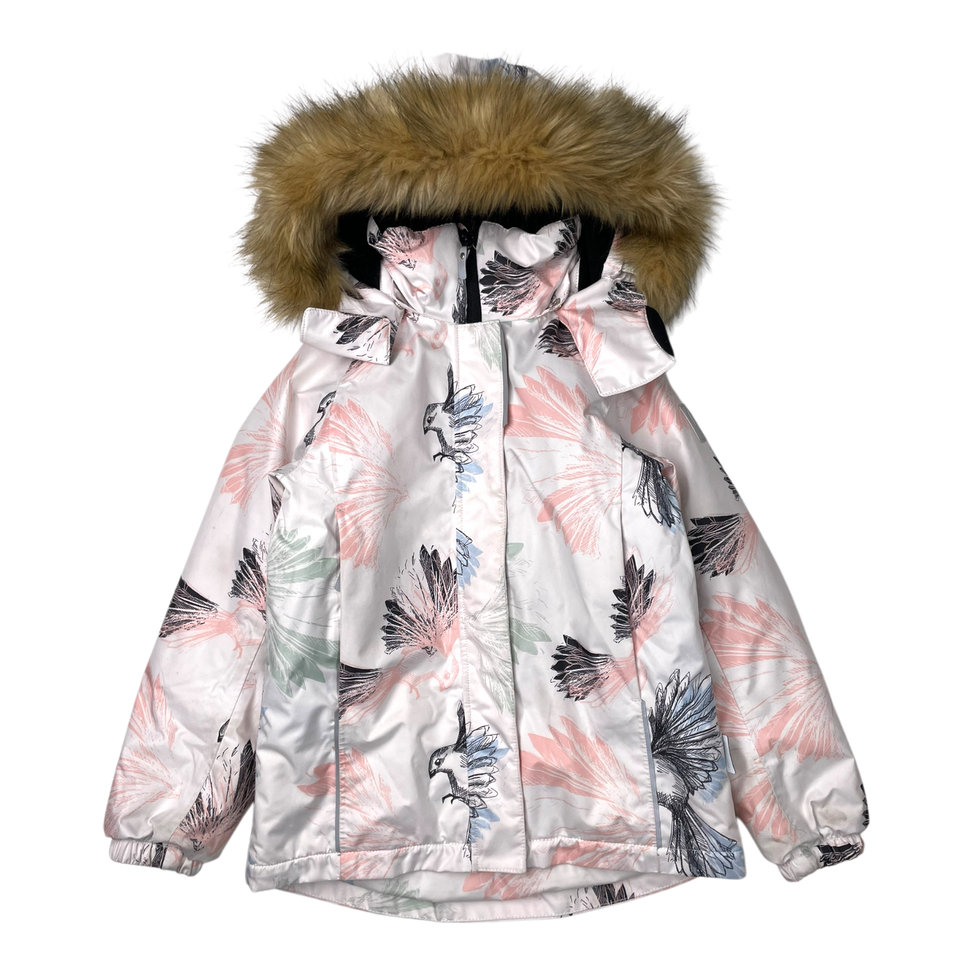 Reima kiela winter jacket, bird | 128cm