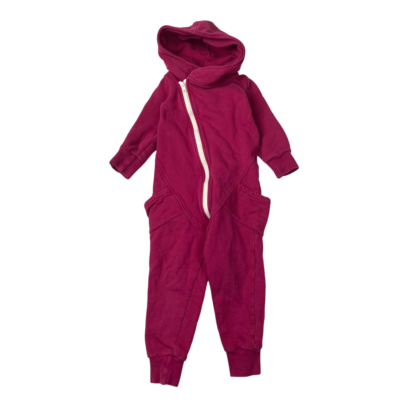 Gugguu sweat jumpsuit, rasberry | 98cm