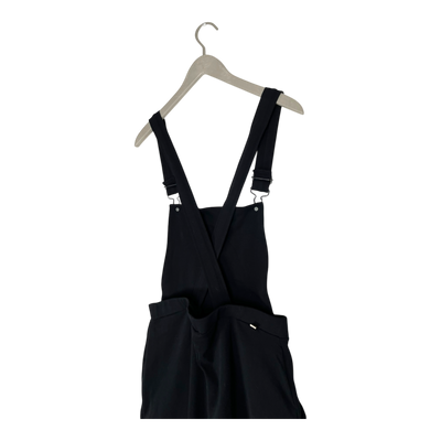 Kaiko everyday dungarees, black | woman L