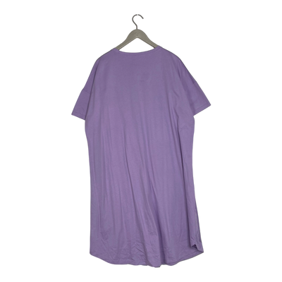 Riva Clothing boxy short sleeve dress, mauve | XXL