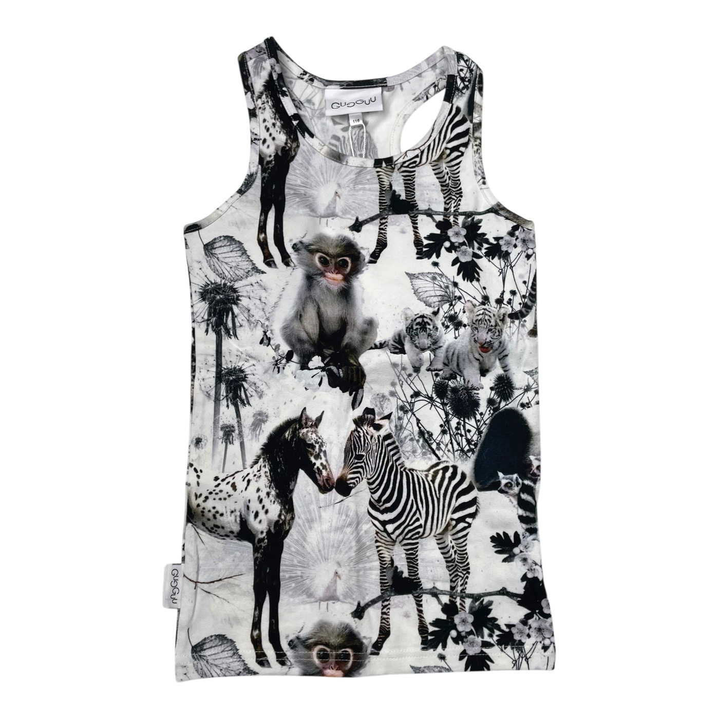 Gugguu tank top, animals | 116cm