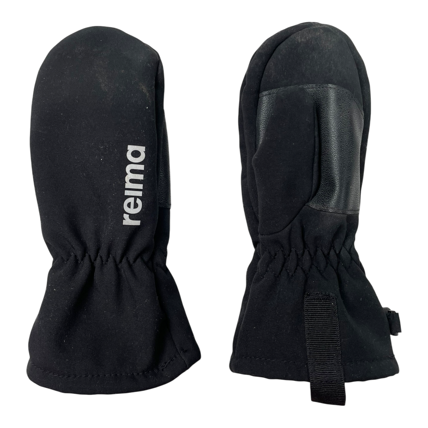 Reima osaten softshell gloves, black | 2-4y