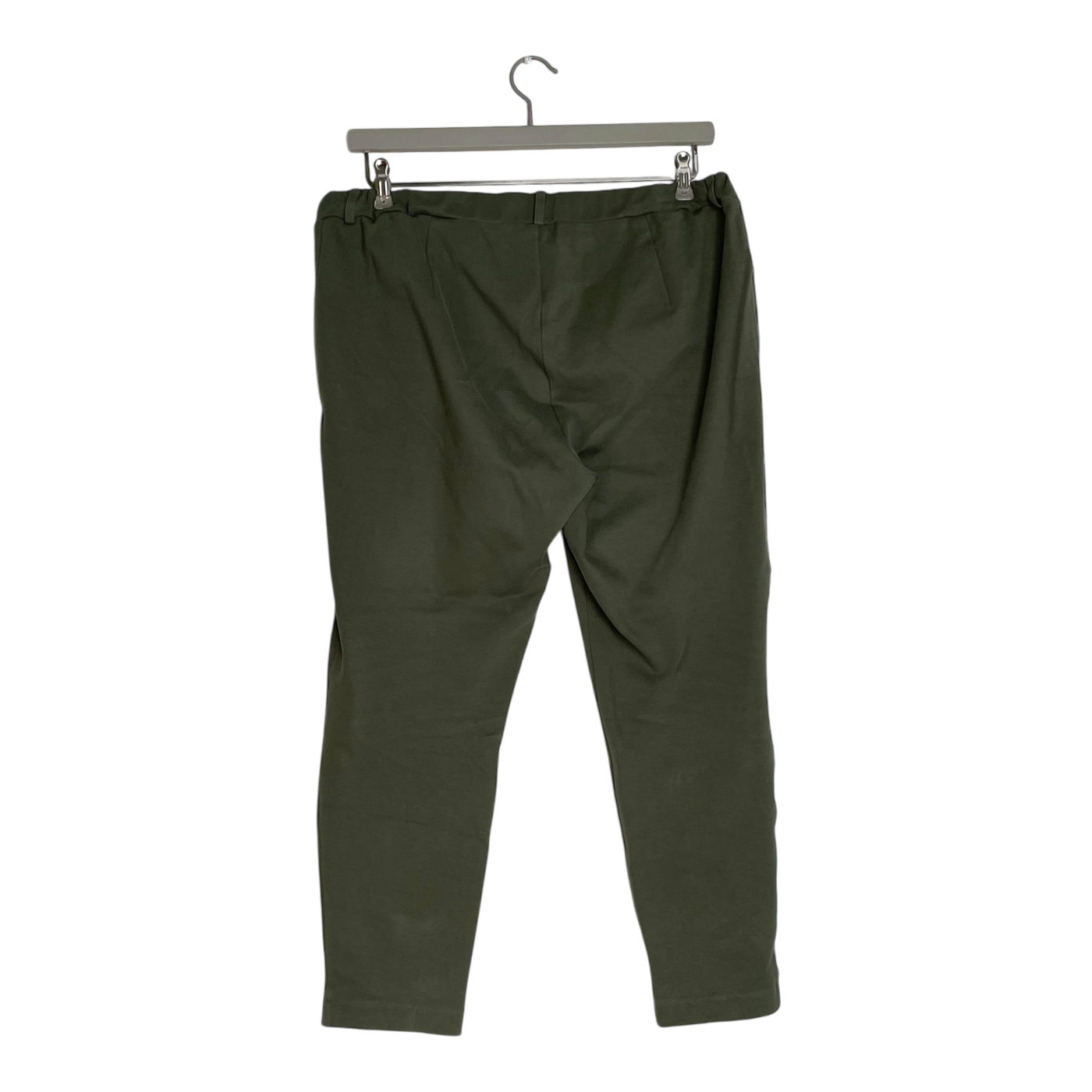 Papu cropped sweatpants, moss green | woman XL