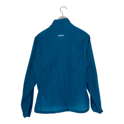 Patagonia houdini pullover jacket, turqoise | woman L