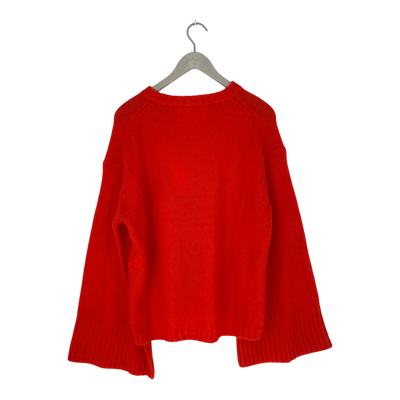 By Malene Birger cierra knitted sweater, orange red | woman L
