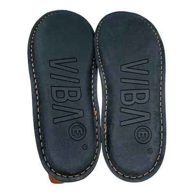 VIBAe Helsinki leather shearling boots, cognac brown | 38
