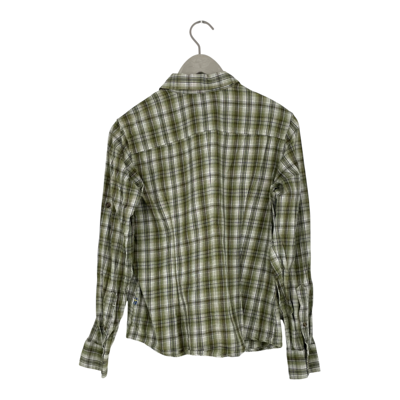 Fjällräven flanell shirt, green | woman M
