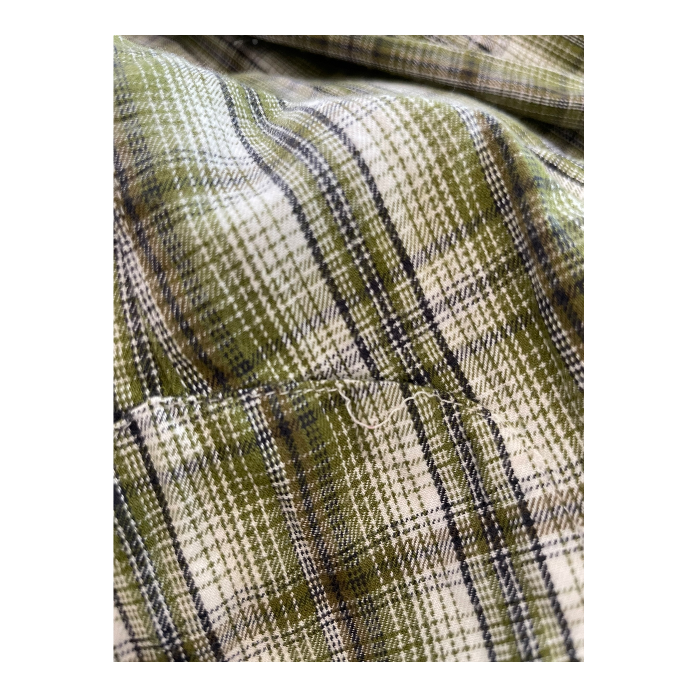 Fjällräven flanell shirt, green | woman M