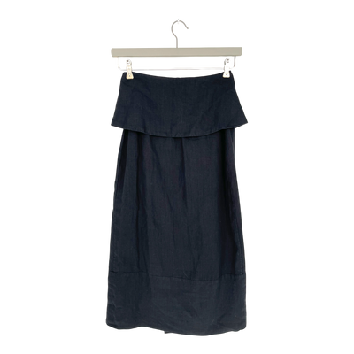 By Malene Birger malinos wrap skirt, black | woman 32