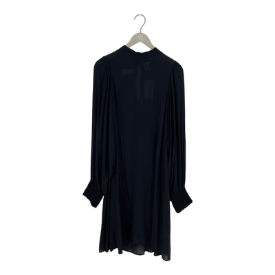 Kaiko flowy puff dress, black | woman L