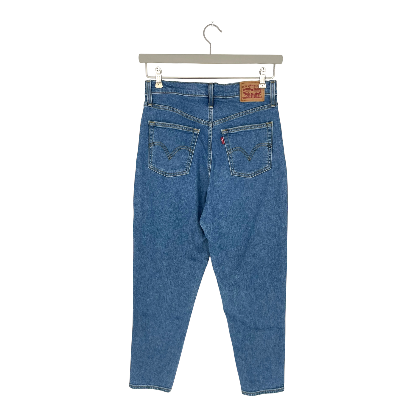 Levi's high waisted taper jeans, light denim | woman W28 L27
