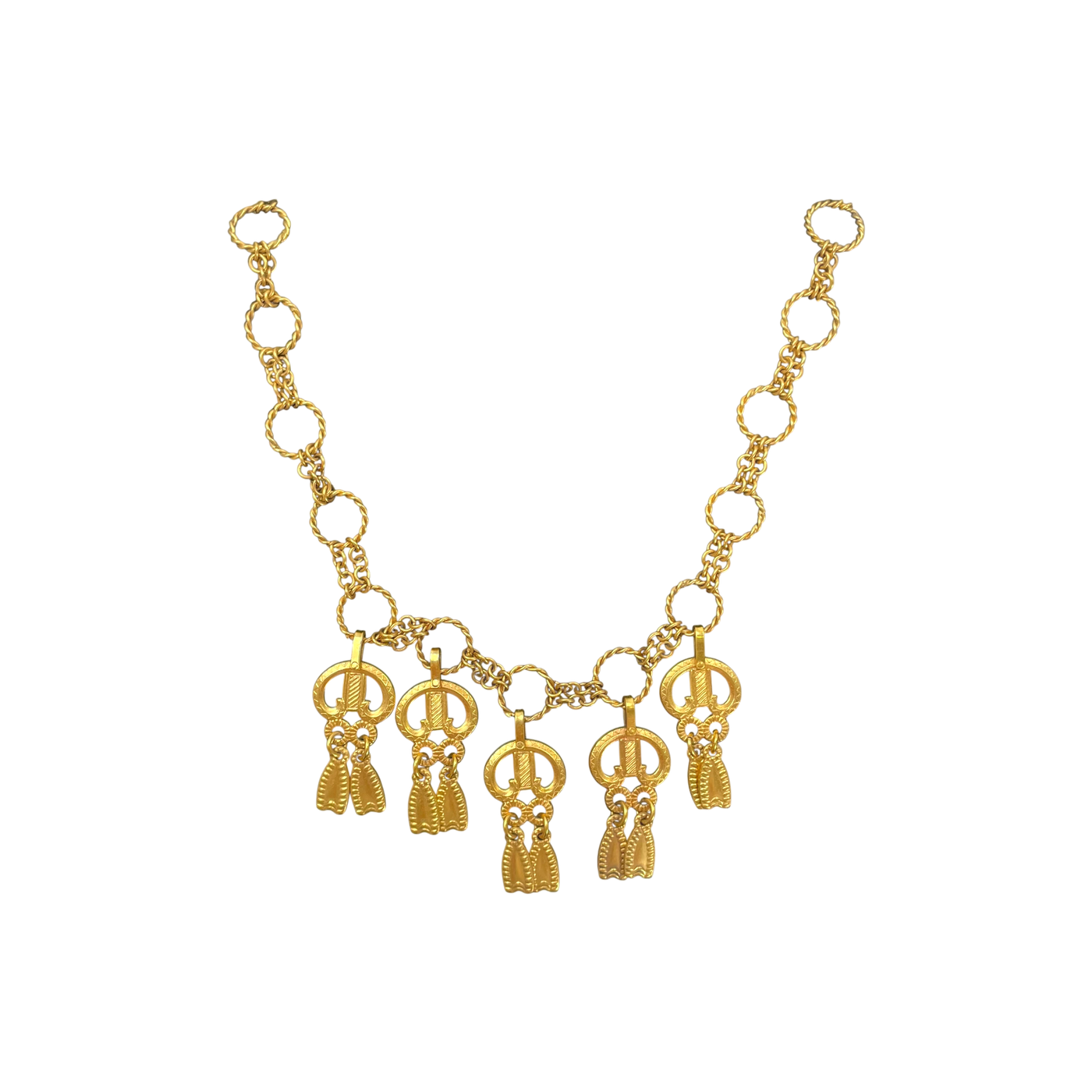 Kalevala Koru viipurin rinkilä necklace, bronze