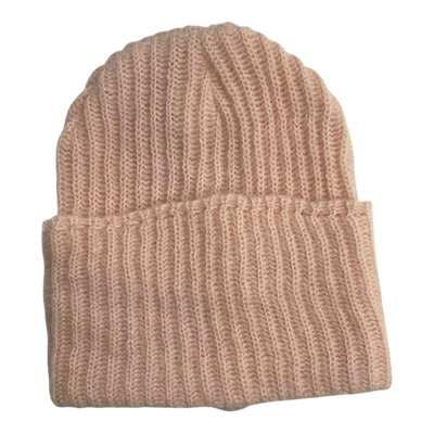 Gugguu furry beanie, light beige | XL
