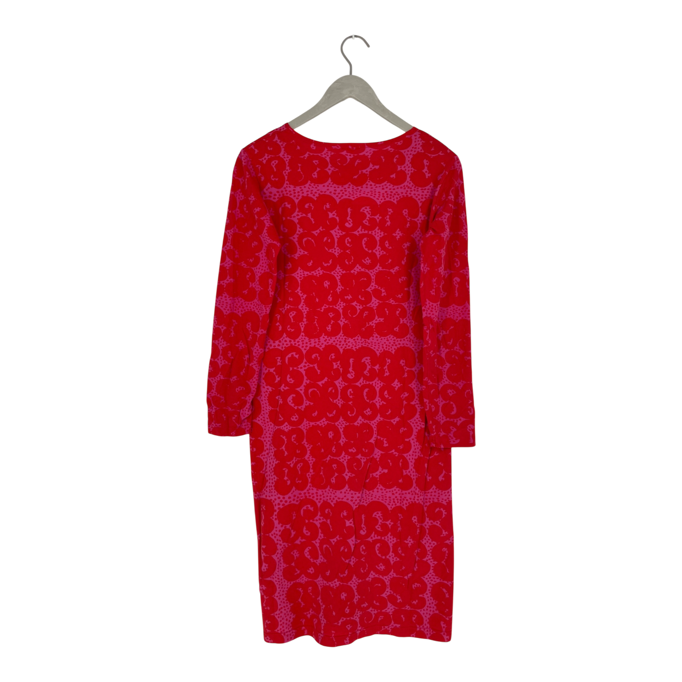 Marimekko vintage night gown, red/pink | woman S