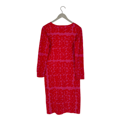 Marimekko vintage night gown, red/pink | woman S