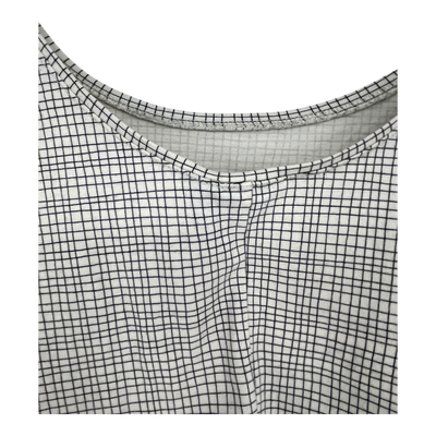 Papu sleeveless dress, grid | woman S