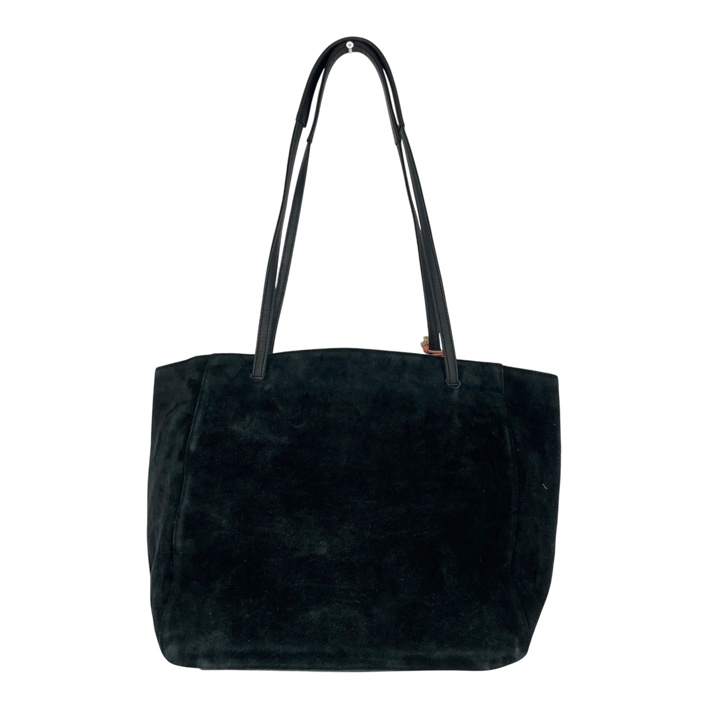 Holzrichter suede tote bag, black