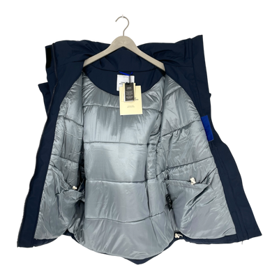Embassy of Bricks and Logs norfolk parka, navy blue | unisex S