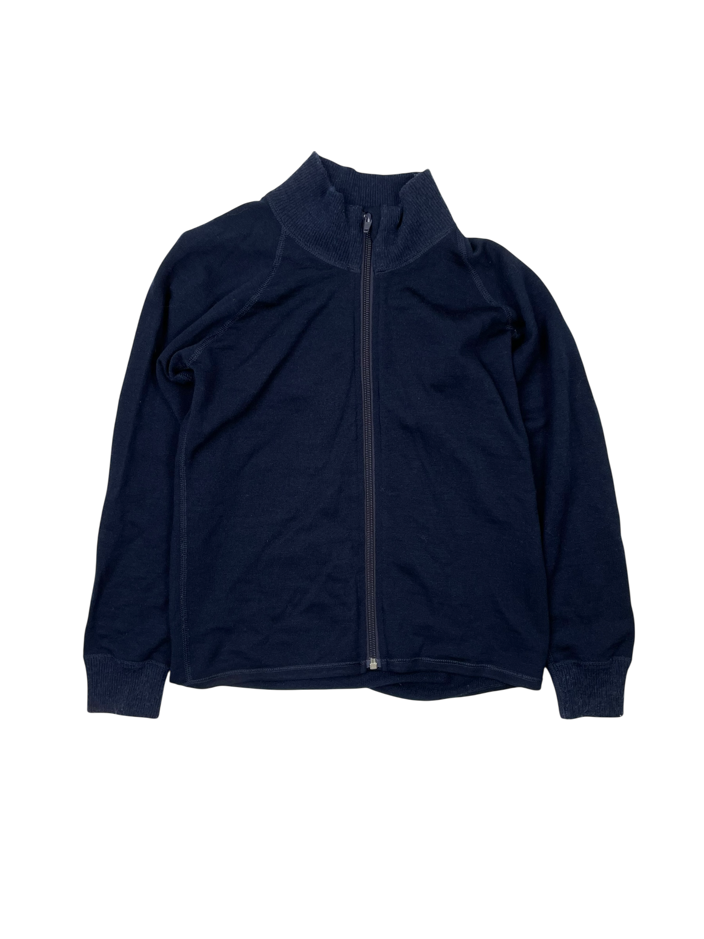 Polarn O. Pyret merino jacket, dark blue | 134/140cm