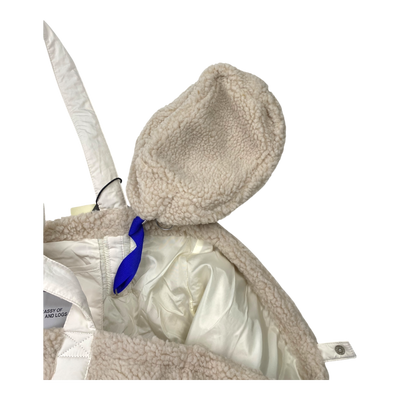 Embassy of Bricks and Logs kodiak combat teddy bag, cream | onesize