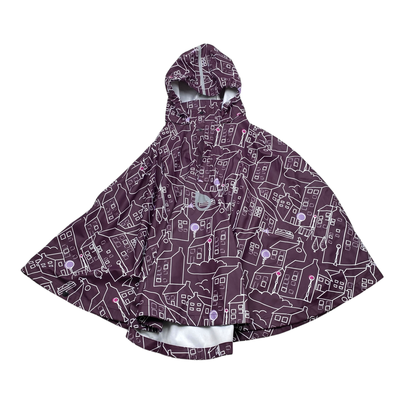 Reima rain poncho, purple | 134/140cm