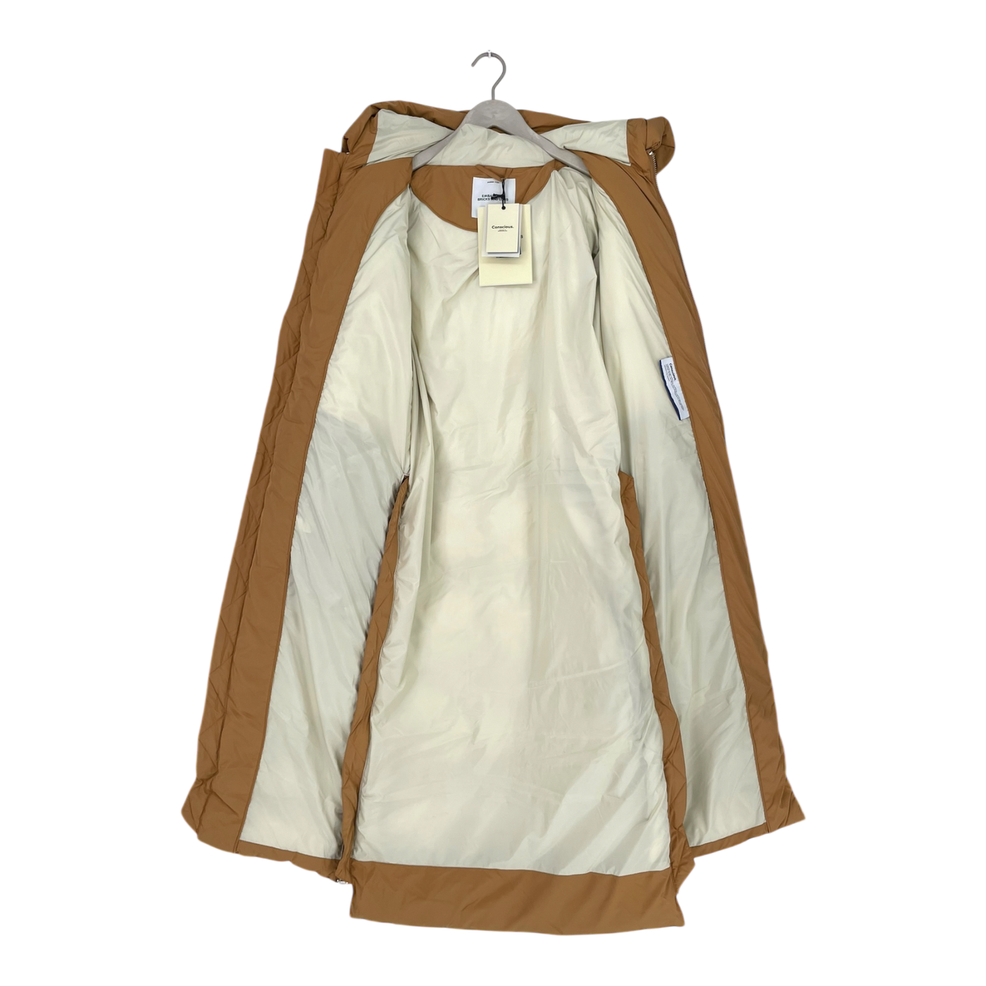 Embassy of Bricks and Logs lourdes puffer jacket, caramel | unisex S
