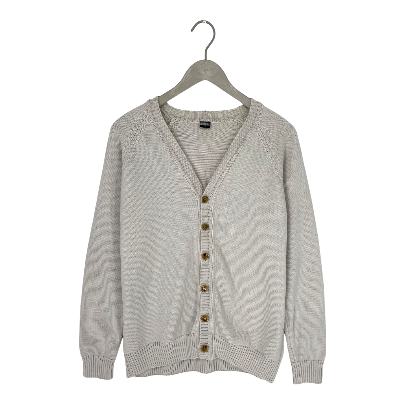 R-Collection klaus merino cardigan, cream | woman XS