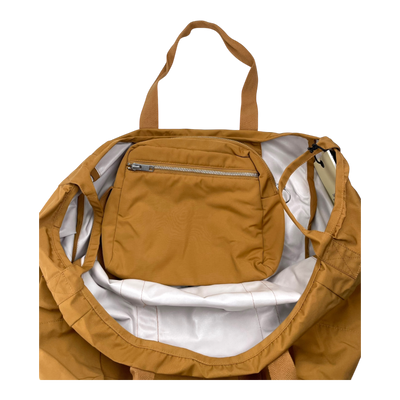 Embassy of Bricks and Logs turin orga bag, brown sugar