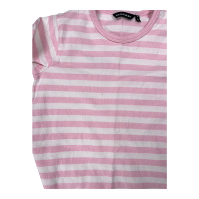 Marimekko stripe dress, light pink | 92/98cm