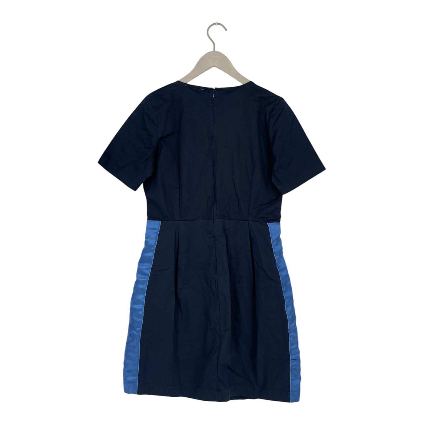 Mads Nørgaard crispy twill deily dress, dark blue | woman M