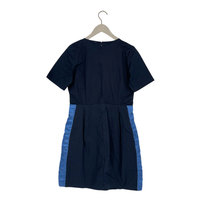 Mads Nørgaard crispy twill deily dress, dark blue | woman M