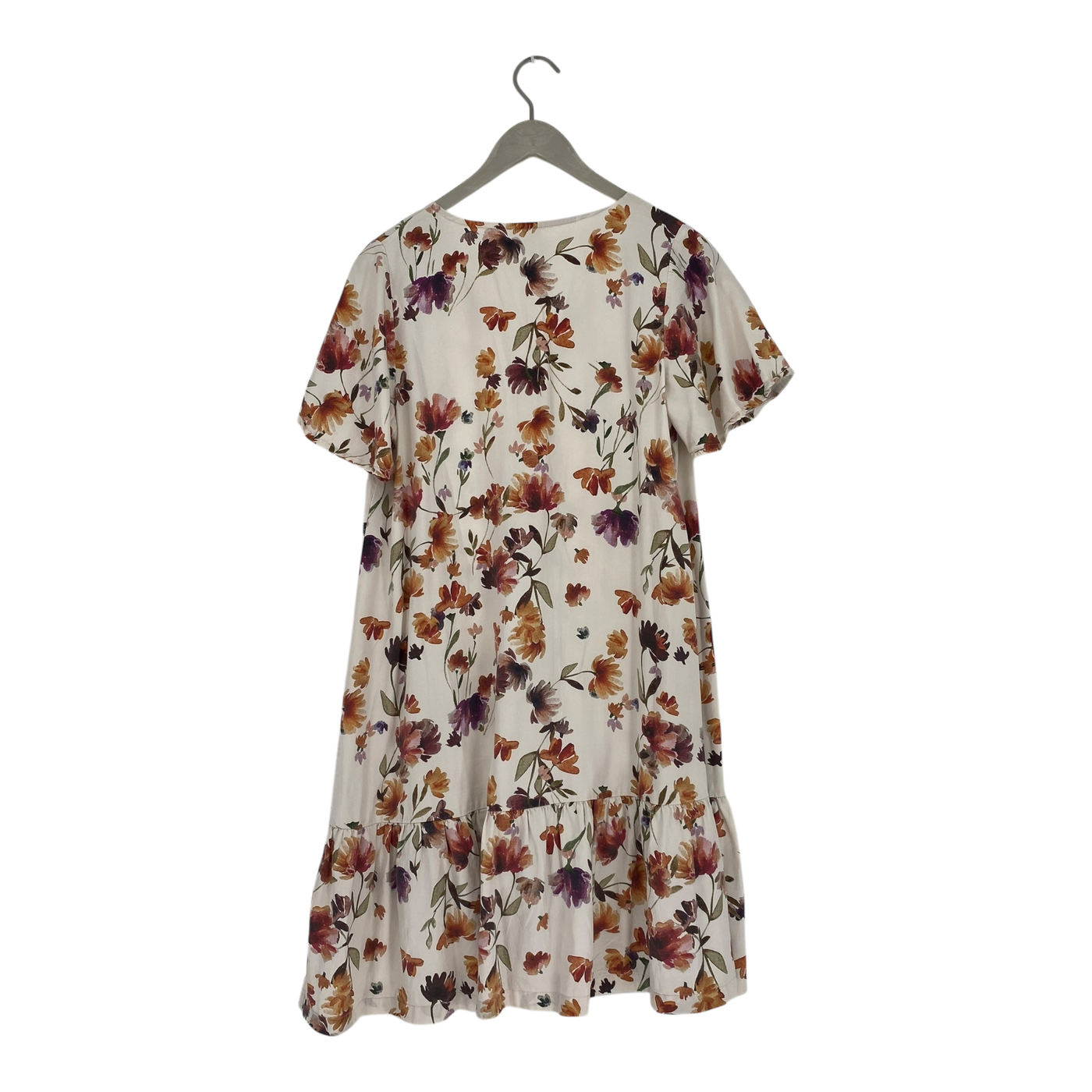 Kaiko frill button dress, flower | woman S