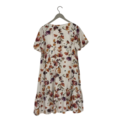 Kaiko frill button dress, flower | woman S