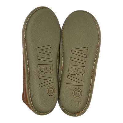 VIBAe Zuma leather shoes, cognac brown | 41