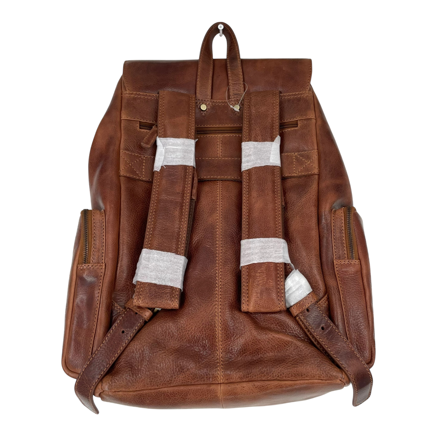 Holzrichter leather backpack, brown