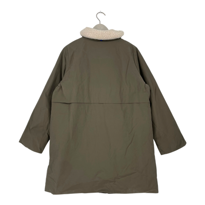 Embassy of Bricks and Logs jondal parka jacket, black olive | unisex S