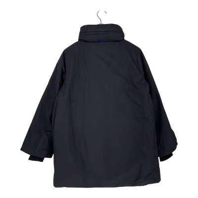 Embassy of Bricks and Logs lami short parka jacket, black | unisex S