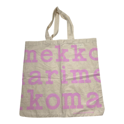 Marimekko logo bag, pink