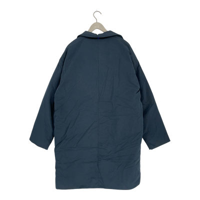 Embassy of Bricks and Logs soho puffer jacket, dark navy | unisex L