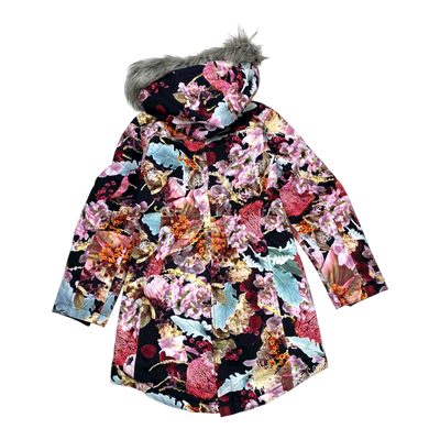 Molo peace winter parka, bouquet | 134cm