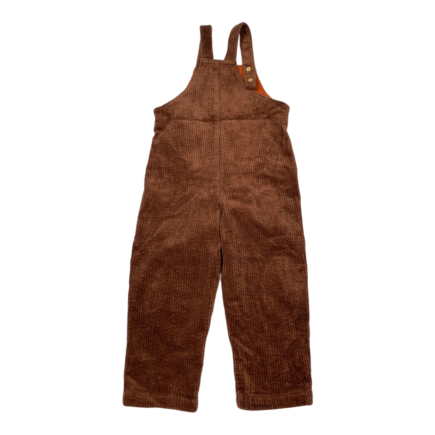Metsola corduroy dungarees, brown | 98/104cm