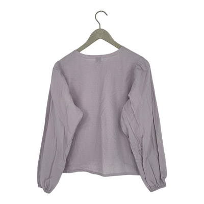 R-Collection textured blouse, lavender | woman M